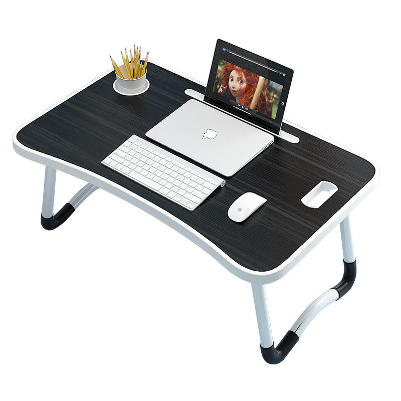FoldX Desk | Foldable Study & Laptop Table | Cup Holder & Tablet Slot