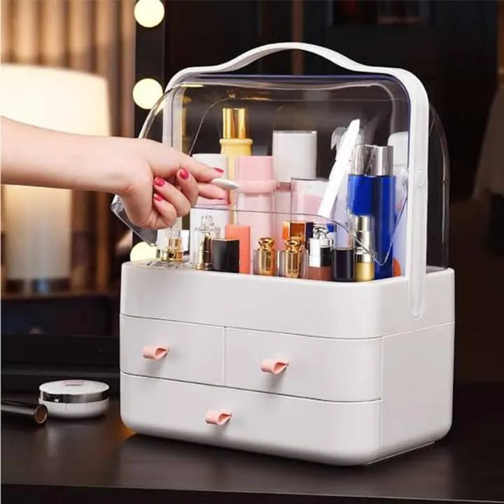 Makeup Organizer Storage Drawers, Cosmetic Organizers Acrylic, Skincare Organizer for Dresser.