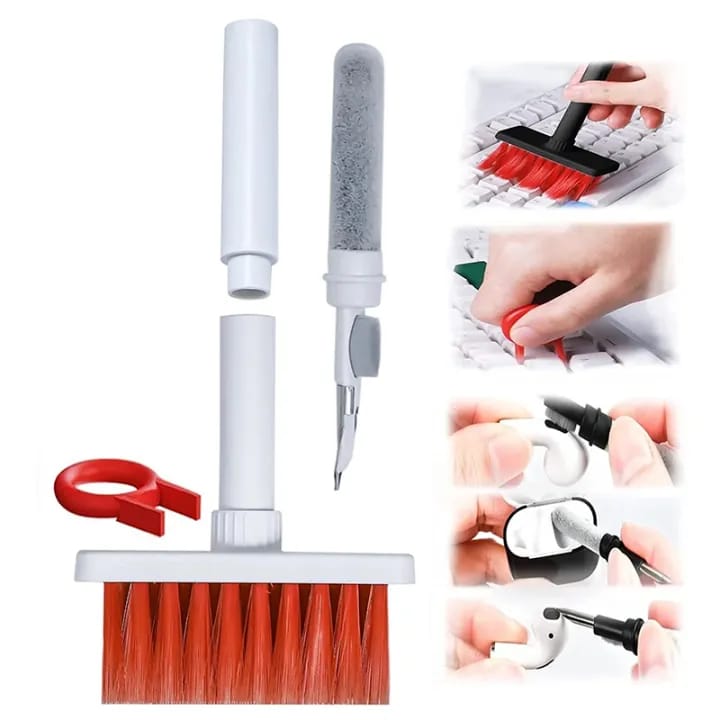 7-in-1 Multi-Function Cleaning Brush Set | Keyboard, Headphones, Earbuds & Electronics Cleaning Tool