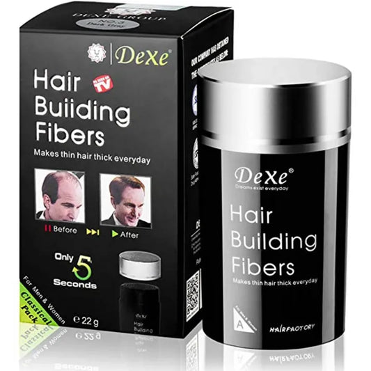 Dexe Hair Building Fiber Black 22gm