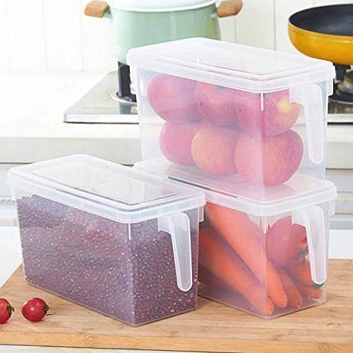 Kitchen Fridge Organizer Box with Lid, 5L Capacity, 1 Compartments