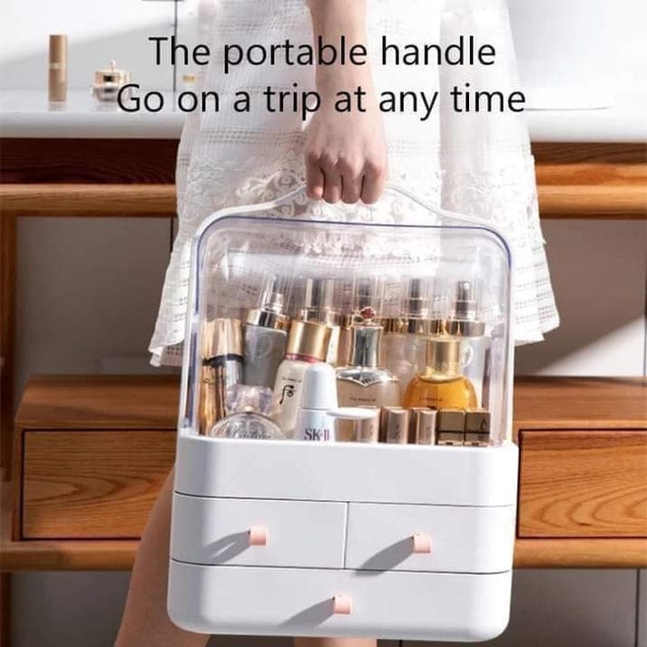 Makeup Organizer Storage Drawers, Cosmetic Organizers Acrylic, Skincare Organizer for Dresser.