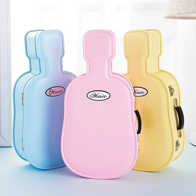 Creative Suitcase Style Music Jewelry Cosmetics Storage Box | Rotating Ballerina Girl Toy For Kid