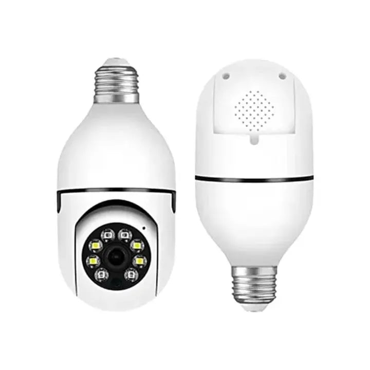 CCTV - 1080P Full HD CCTV Camera | Wifi Smart Camera | Home Security Camera | Wifi Camera Blub Socket | Security Camera For Home Wifi
