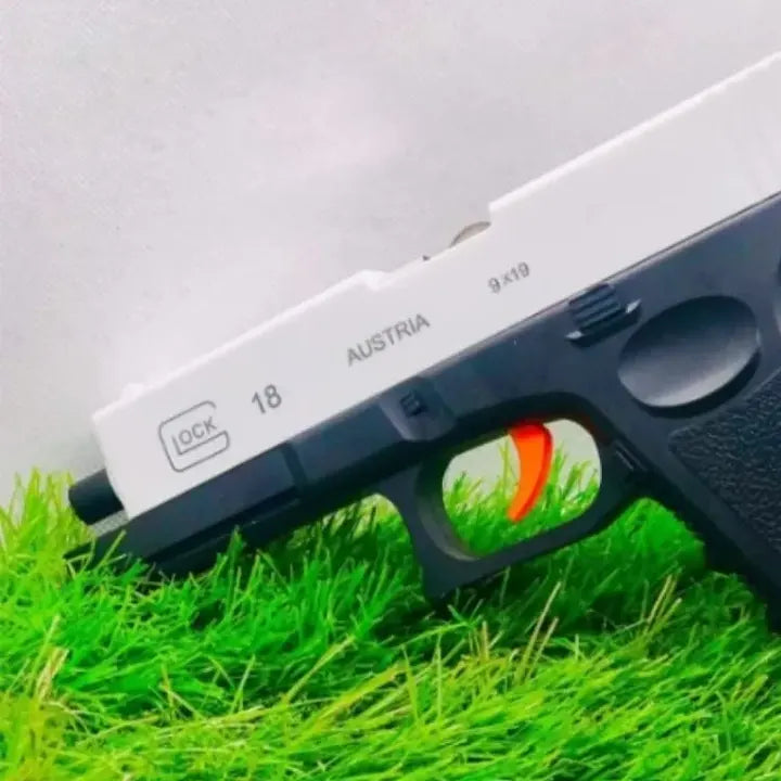 Soft Bullet Toy Manual Lunch Gun | Children Outdoor Shooting Toy | Birthday Gift For Boys | Bullet Shell Ejection Blaster | Automatic continuous Shooting Toy Gun | Birthday Gifts | Outdoor Handgun soft bullet