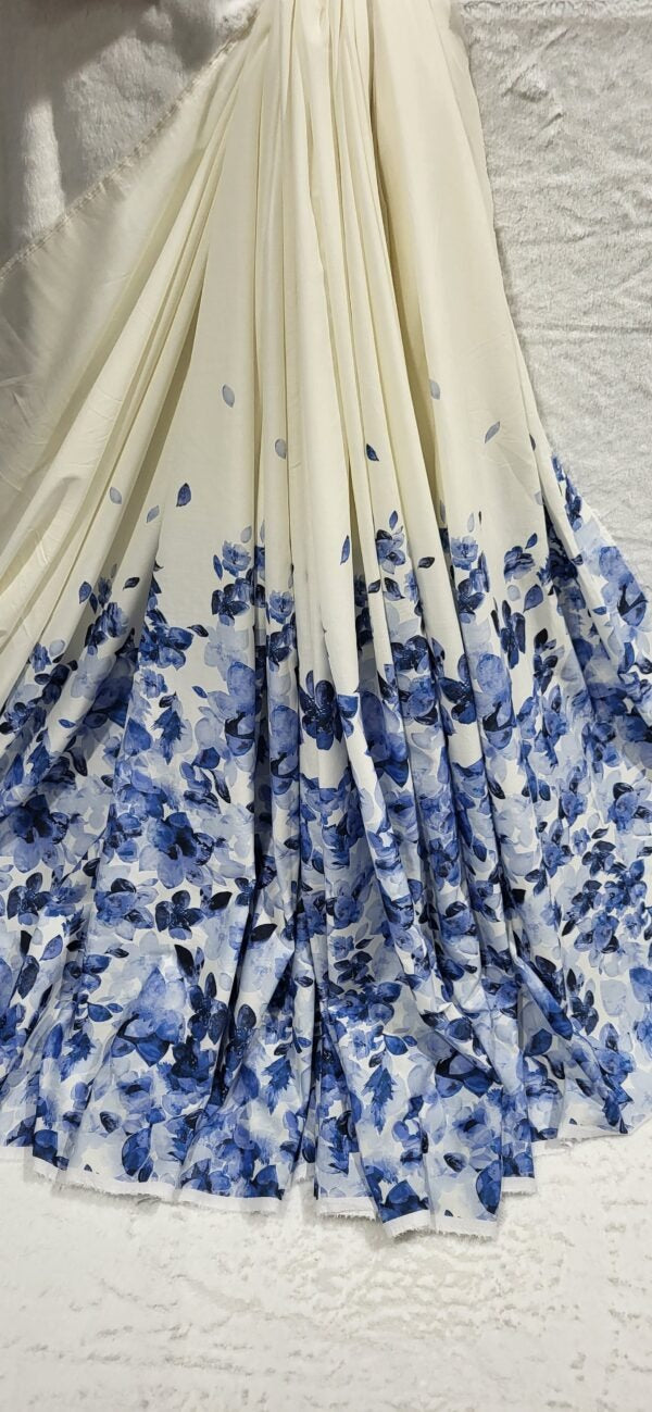 Premium Digital Printed Lawn Fabric – 2-Piece Unstitched Co-Ord Set (3.5 Yards)