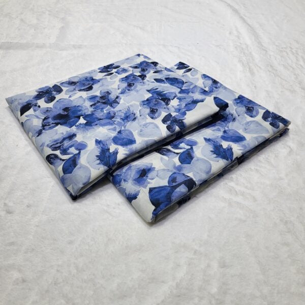 Premium Digital Printed Lawn Fabric – 2-Piece Unstitched Co-Ord Set (3.5 Yards)